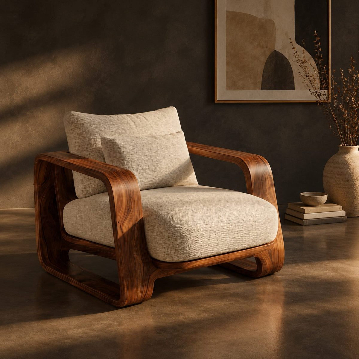 Natural wood grain detail