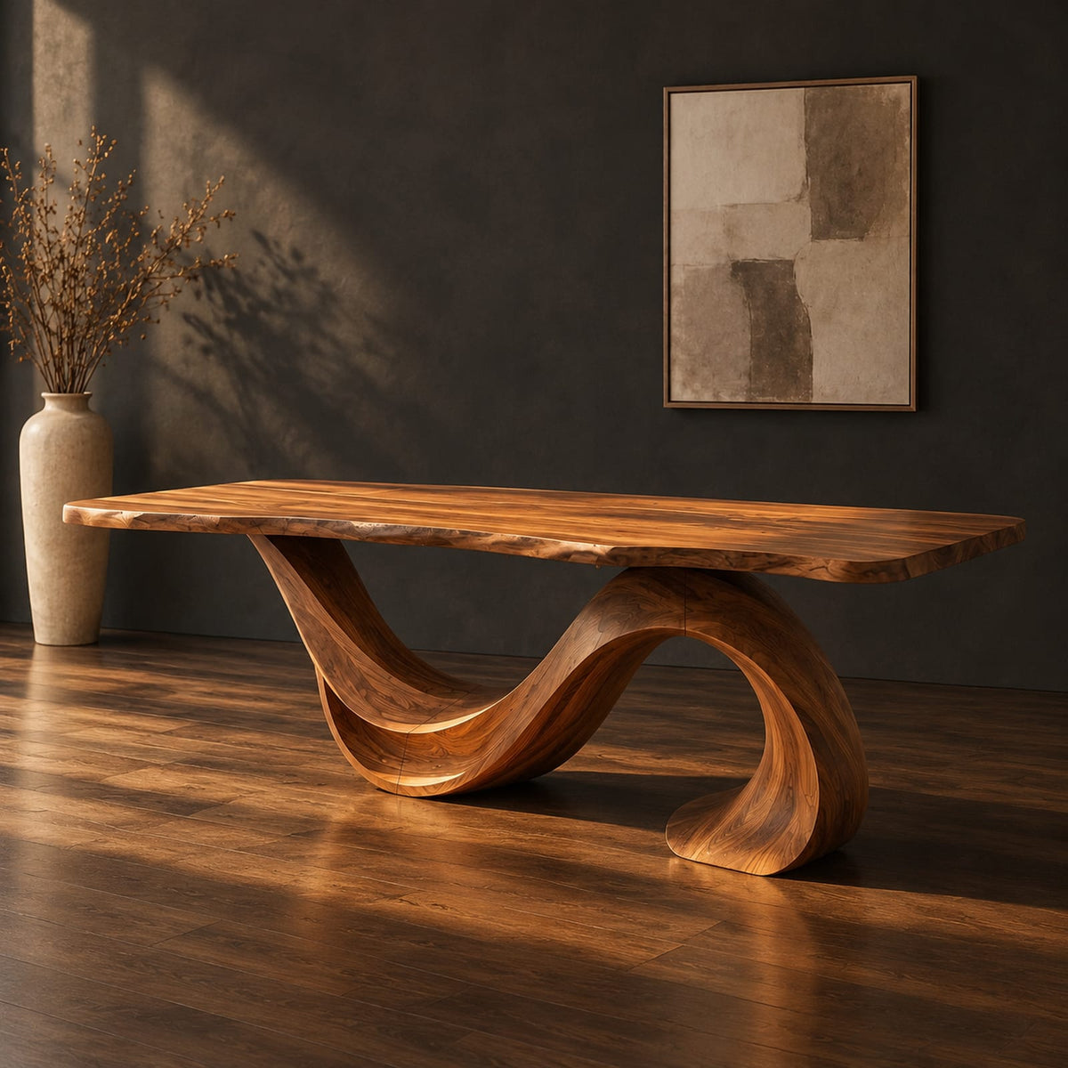 Natural wood grain detail