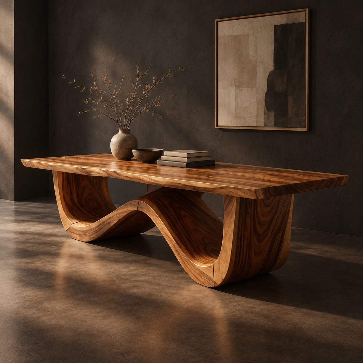 Natural wood grain detail