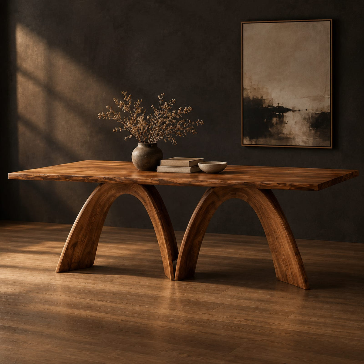Natural wood grain detail