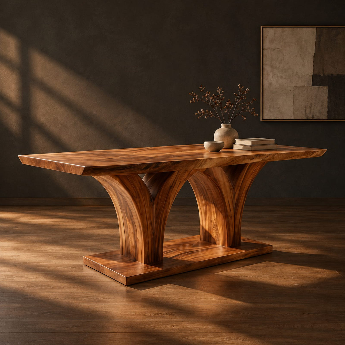 Natural wood grain detail