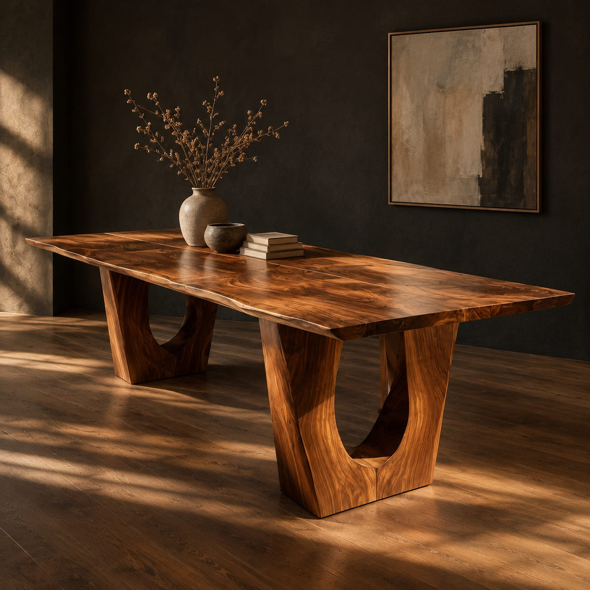 Natural wood grain detail