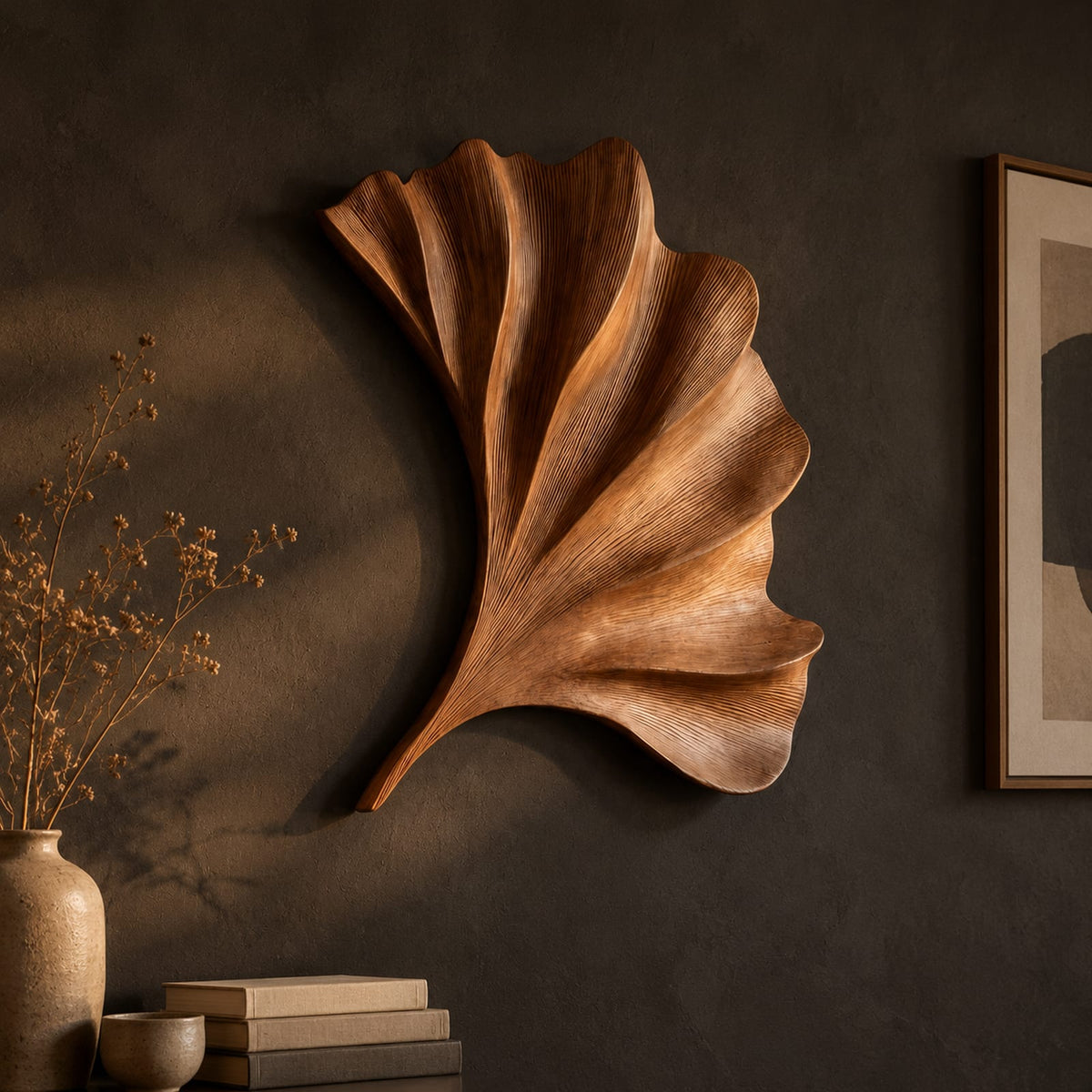 Natural wood grain detail