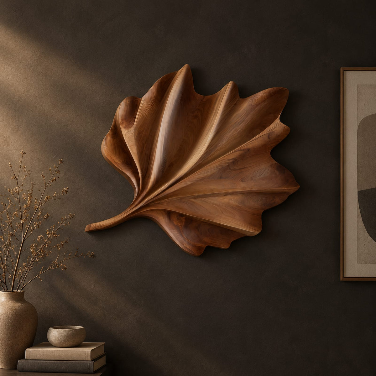 Natural wood grain detail