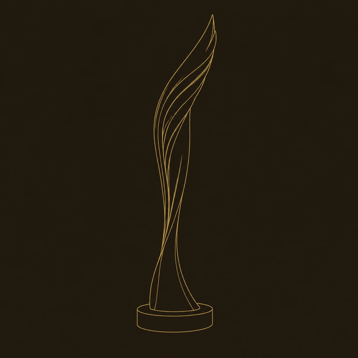 Feather Shaped Floor Lamp With Twisting Wood Body And Glowing Slit dimension diagram