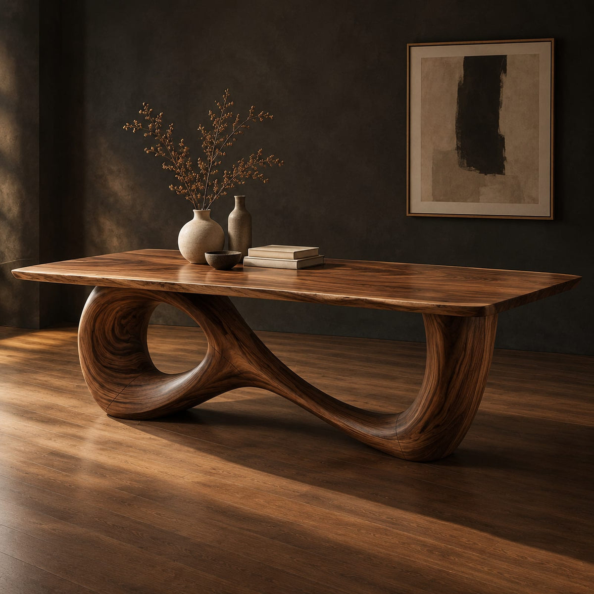Natural wood grain detail