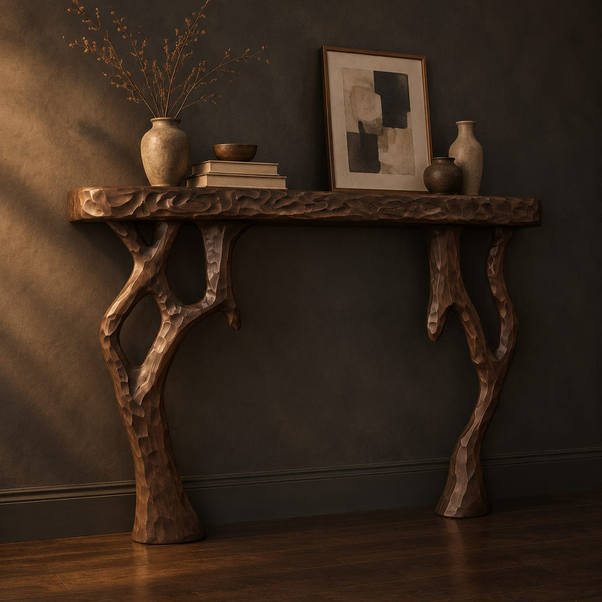 Natural wood grain detail
