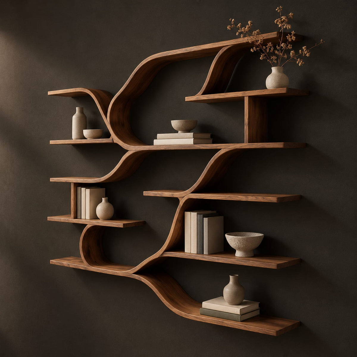 Natural wood grain detail