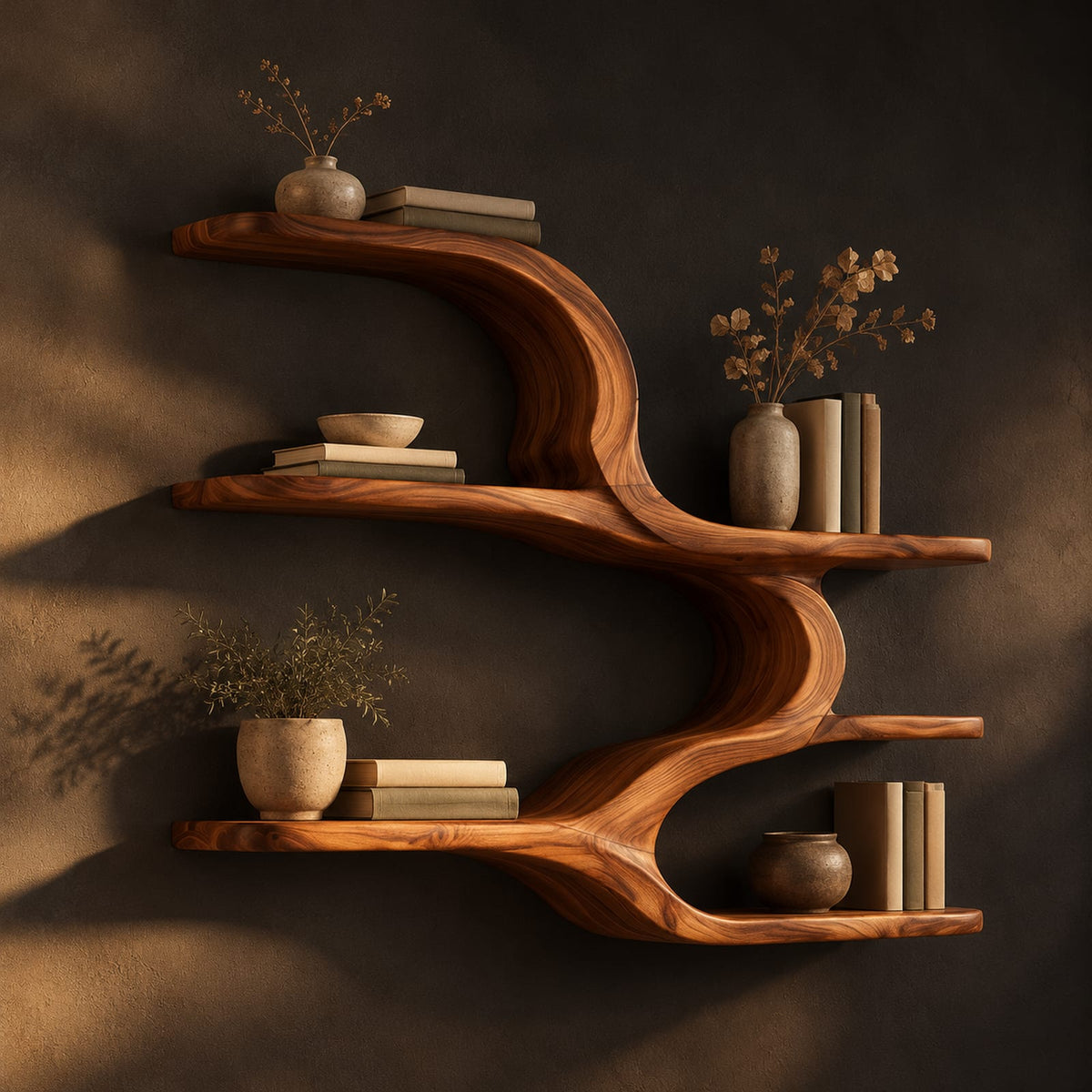 Natural wood grain detail