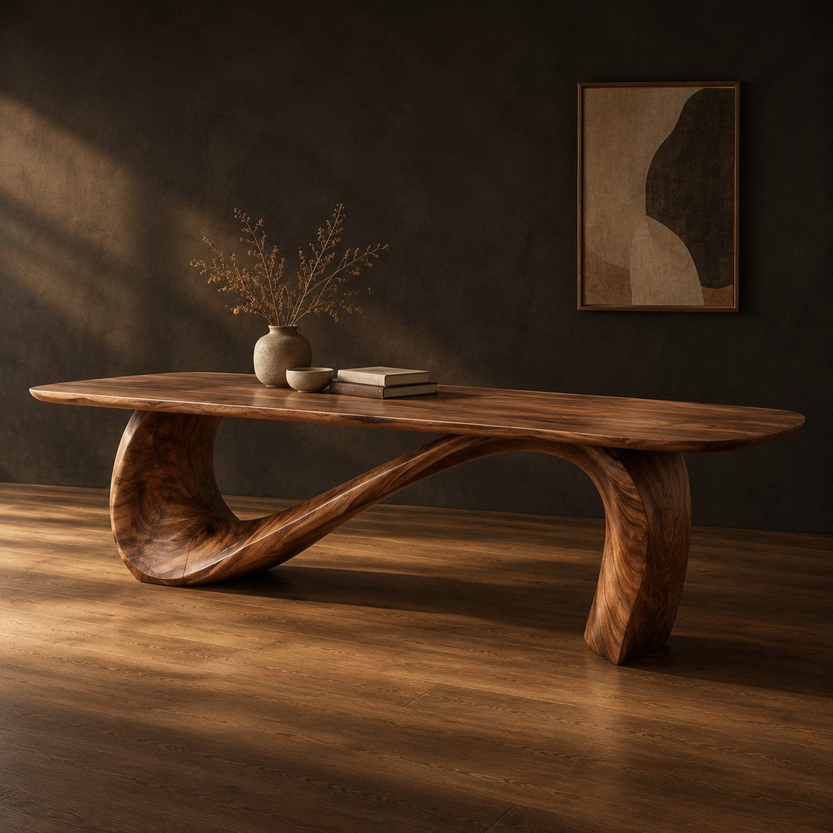Natural wood grain detail
