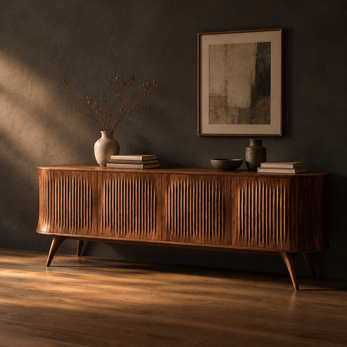 Natural wood grain detail