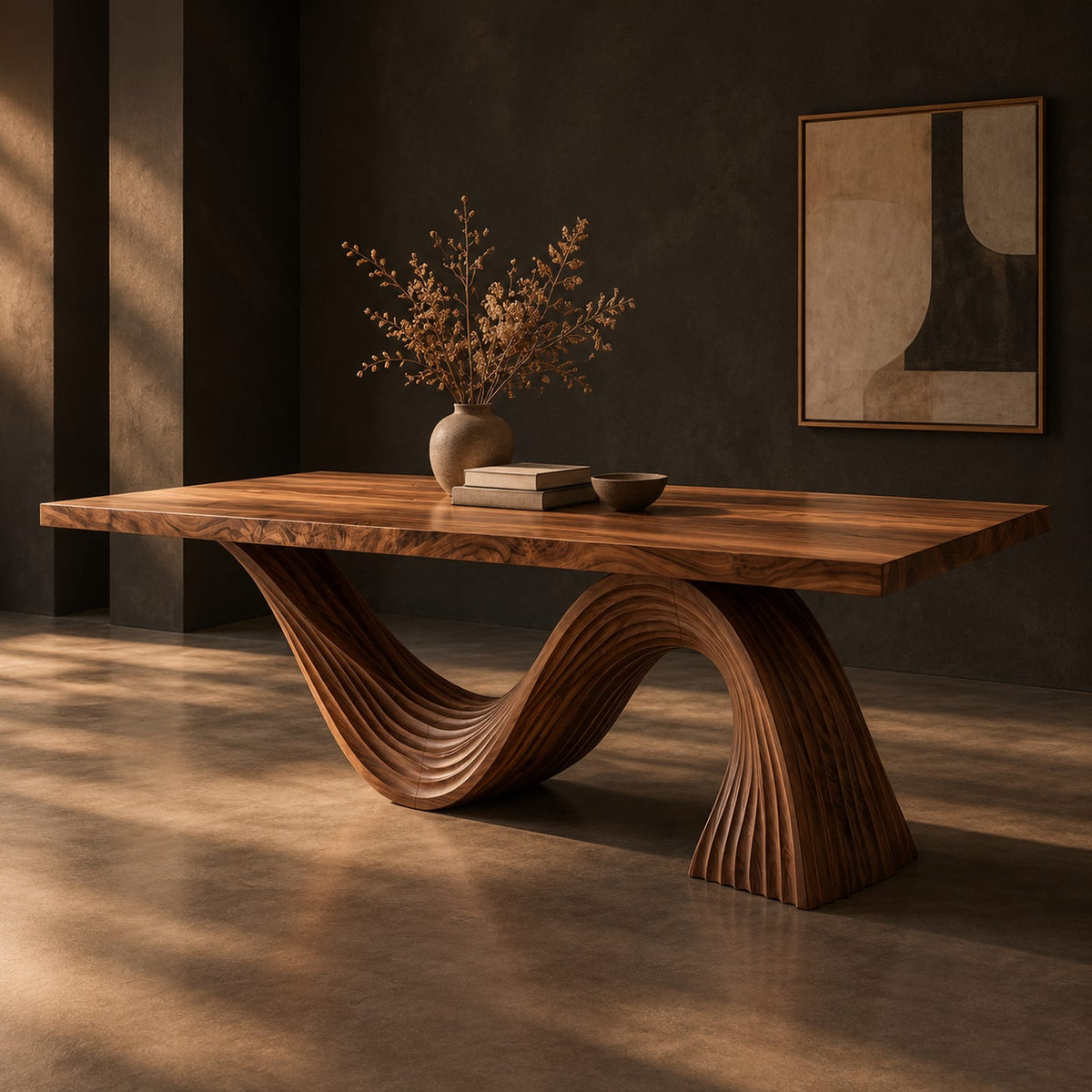 Natural wood grain detail
