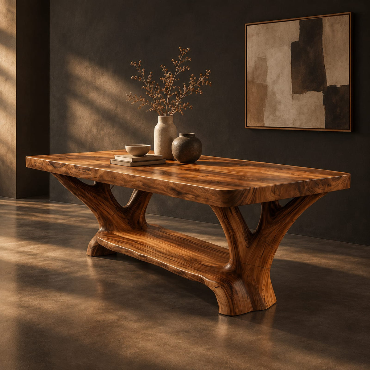 Natural wood grain detail