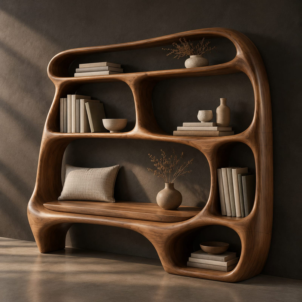 Natural wood grain detail