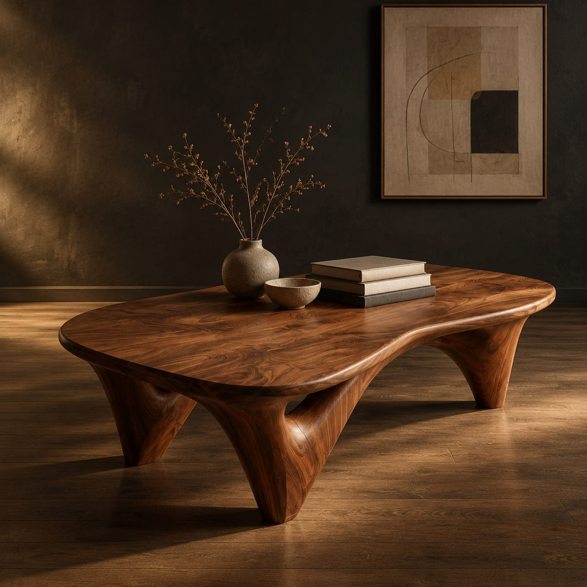 Natural wood grain detail