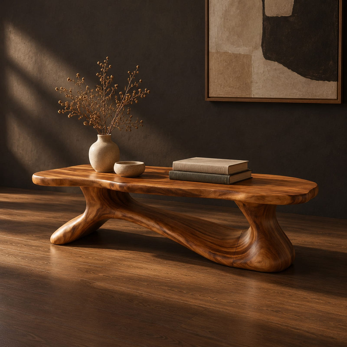 Natural wood grain detail