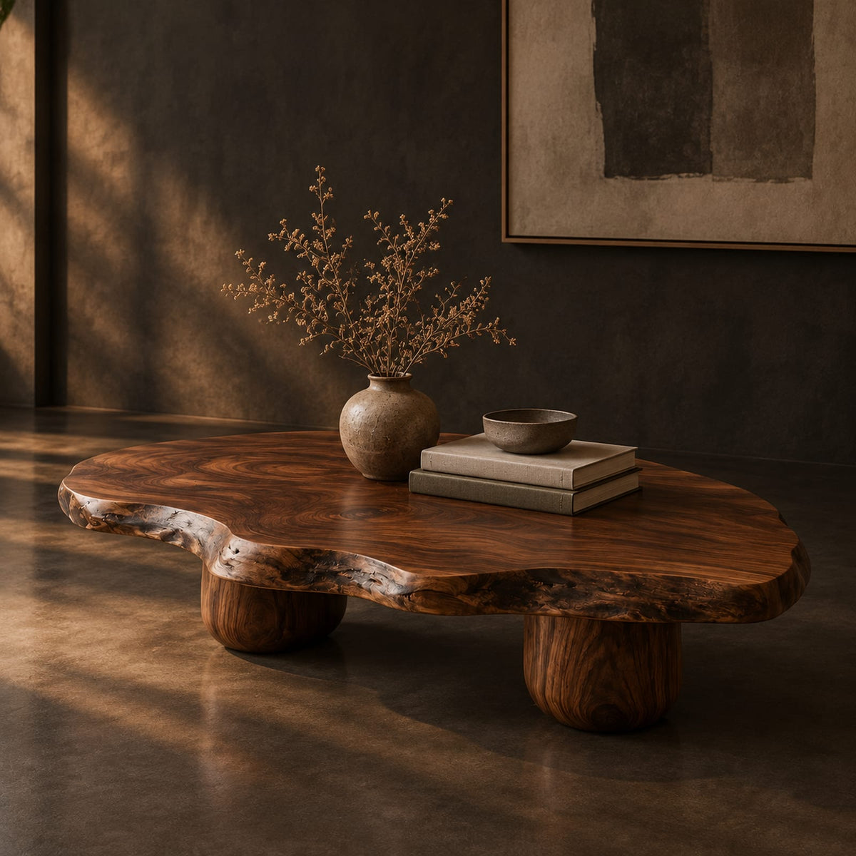 Natural wood grain detail