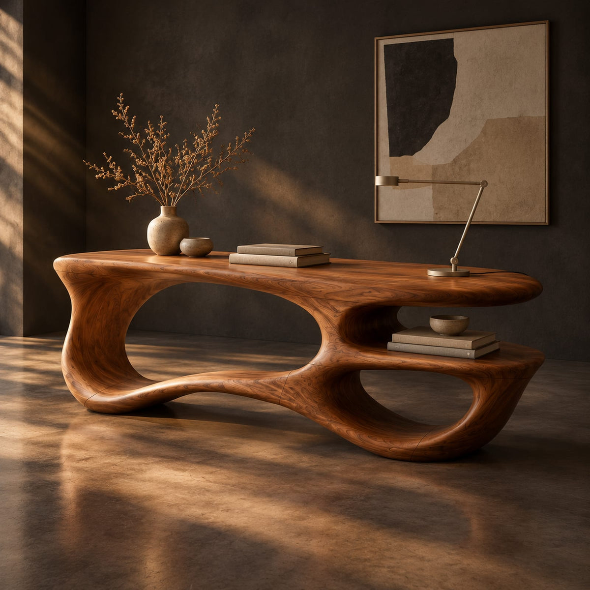 Natural wood grain detail