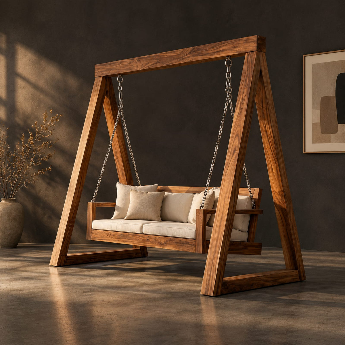 Natural wood grain detail