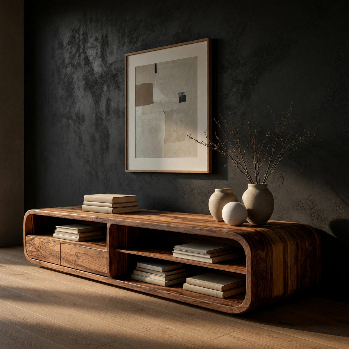 Natural wood grain detail