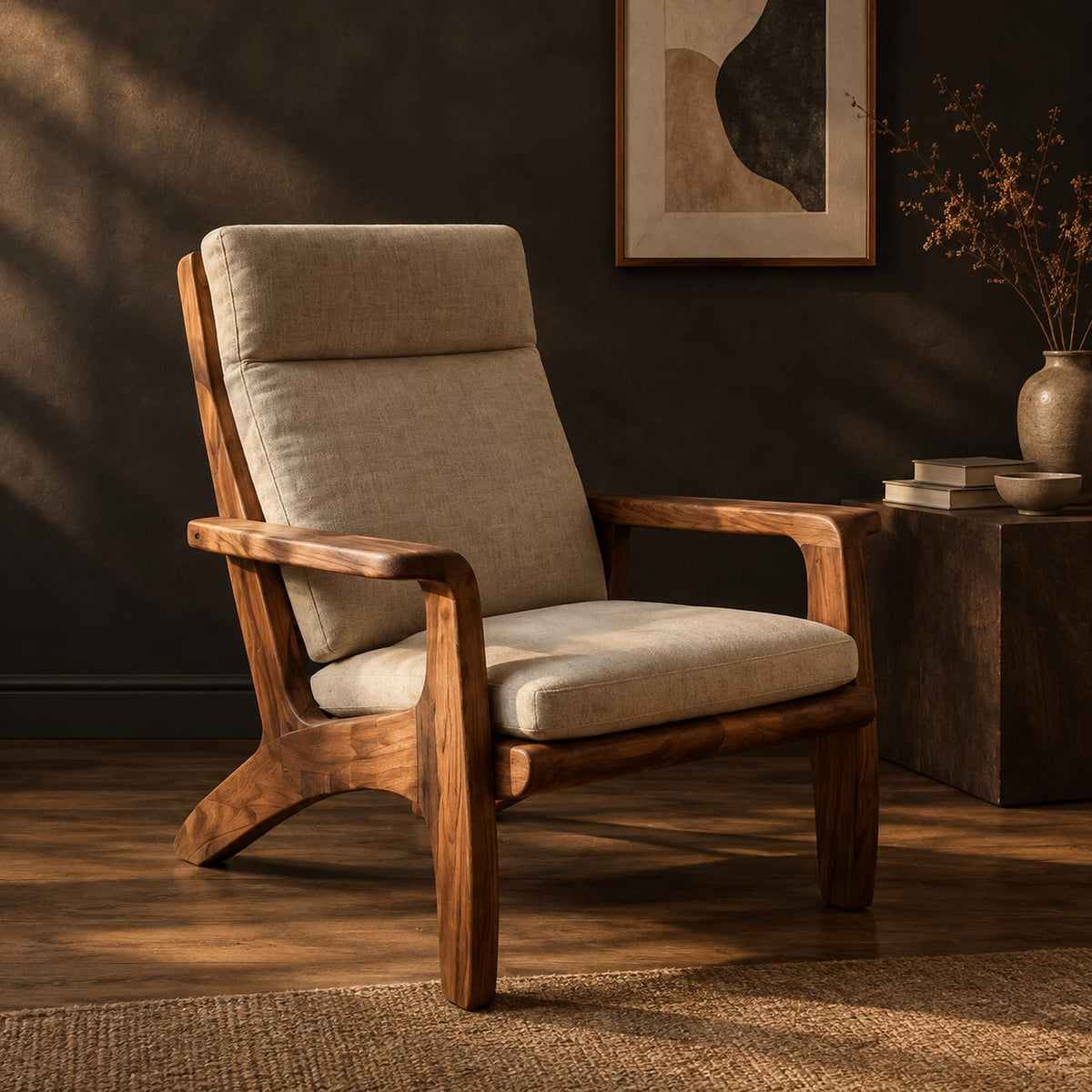 Natural wood grain detail