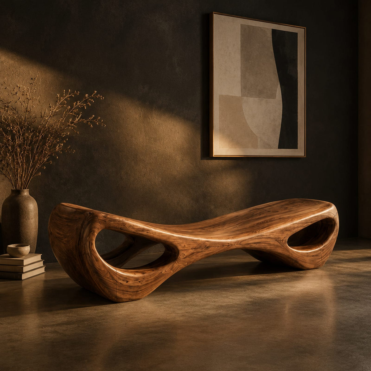 Natural wood grain detail