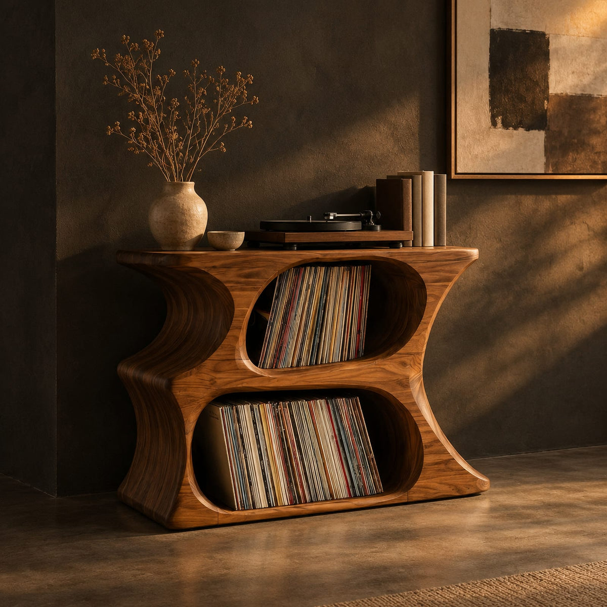 Natural wood grain detail