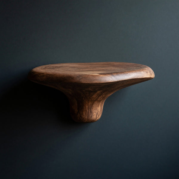 Solid Wood Mushroom Shelf Halloween Furniture Decoration