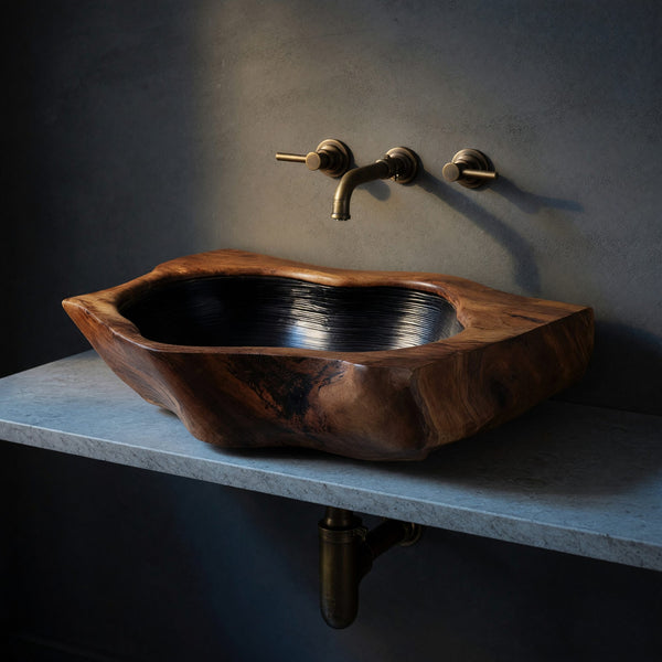 Solid Wood Sink Vanity Farmhouse Solid Bathroom, II