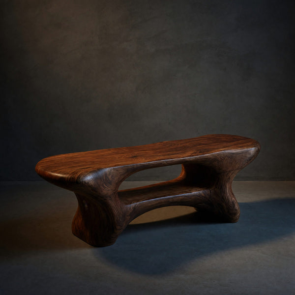Solid Wood Teak Shower Bench Bathroom Seat With Center Shelf Bathroom