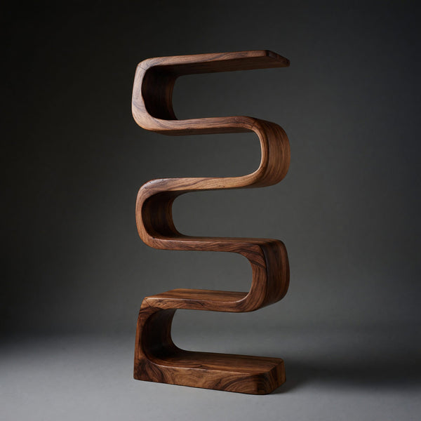 Solid Wood Standing Shelf Living Room, II