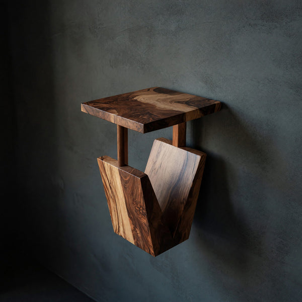 Modern Solid Wood Side Table For Living Room Furniture Decor
