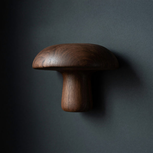 Solid Wood Mushroom Shelf Farmhouse Handcrafted Entryway