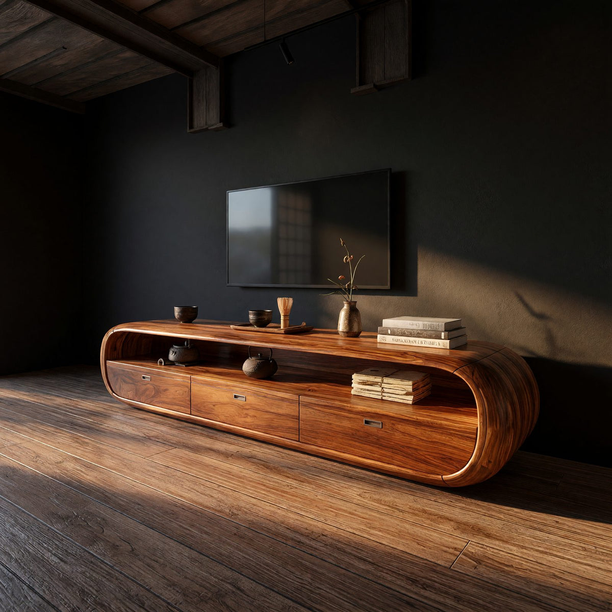 Natural wood grain detail
