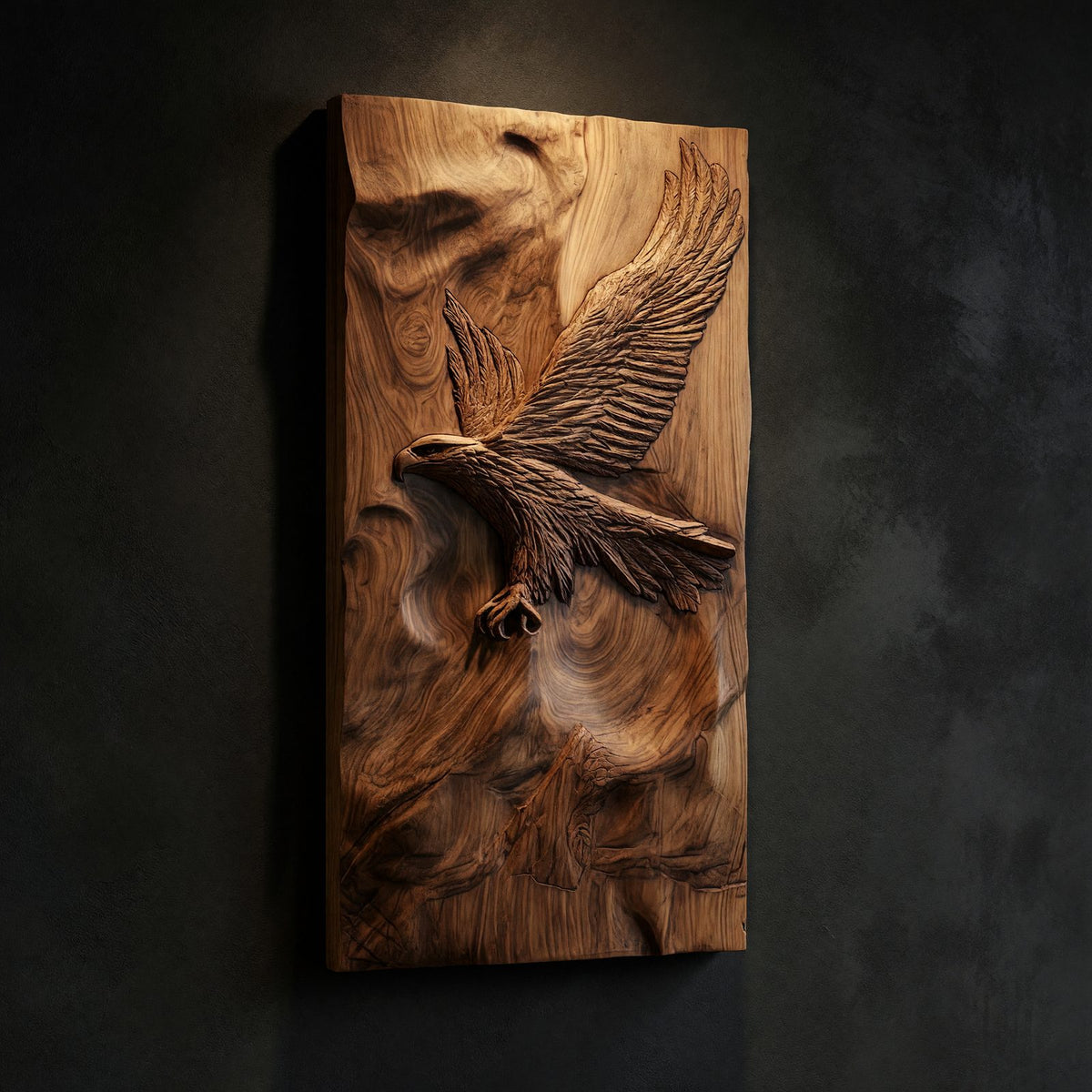 Natural wood grain detail
