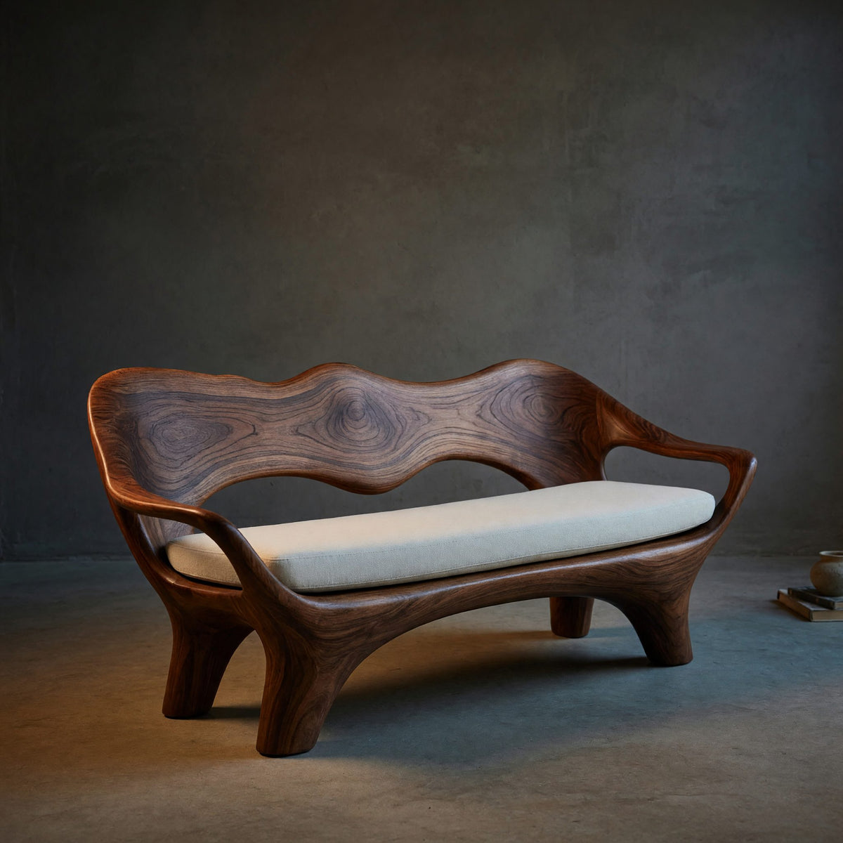 Natural wood grain detail