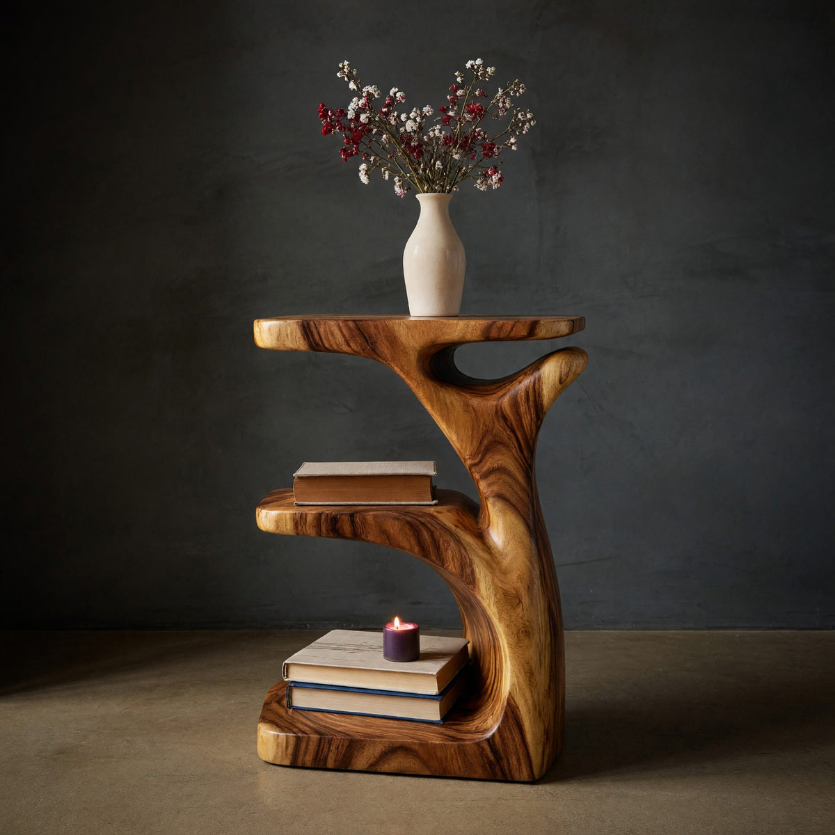 Natural wood grain detail