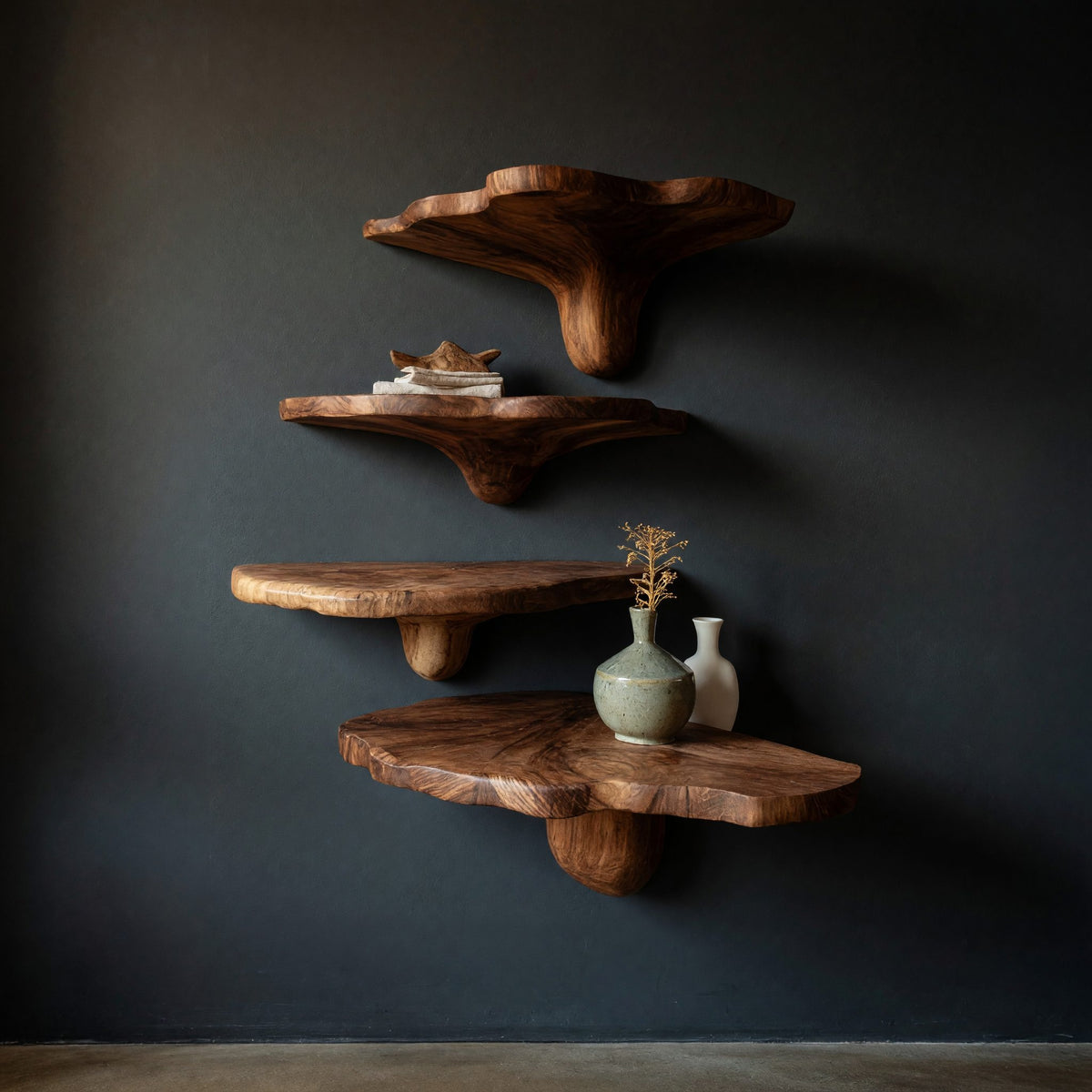 Natural wood grain detail