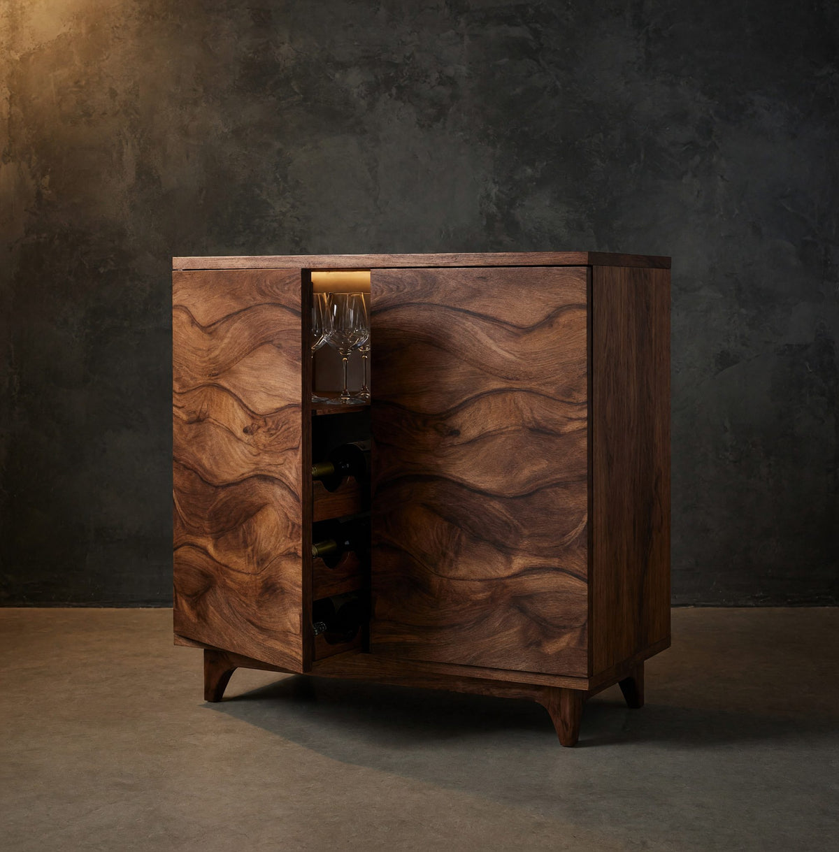 Natural wood grain detail