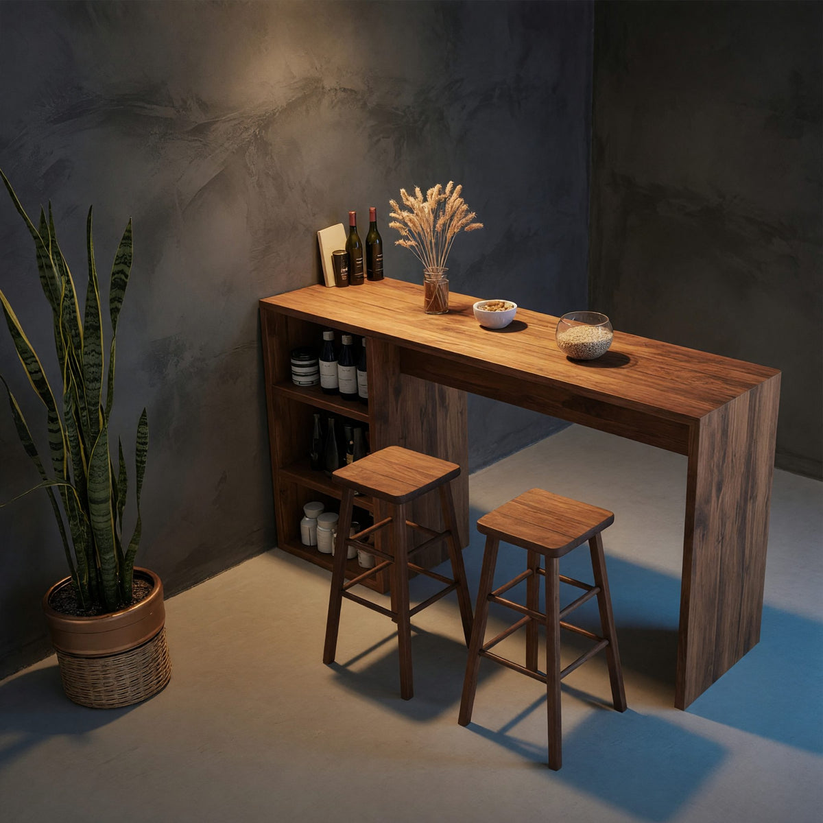 Natural wood grain detail