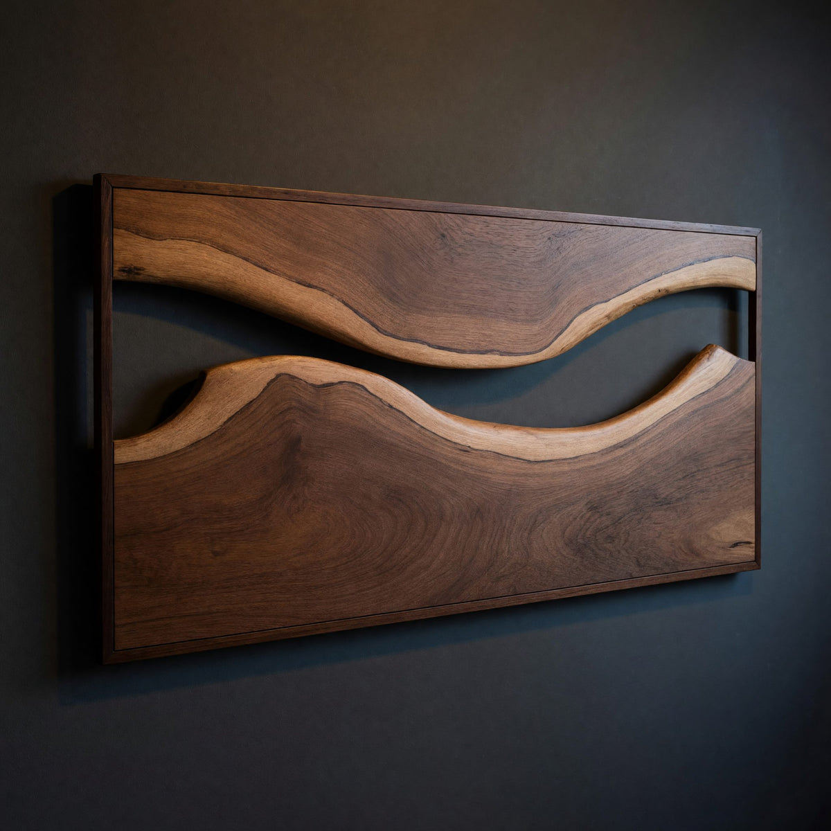 Natural wood grain detail