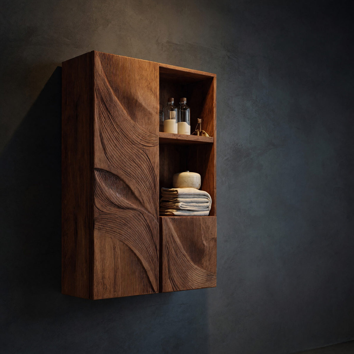 Natural wood grain detail