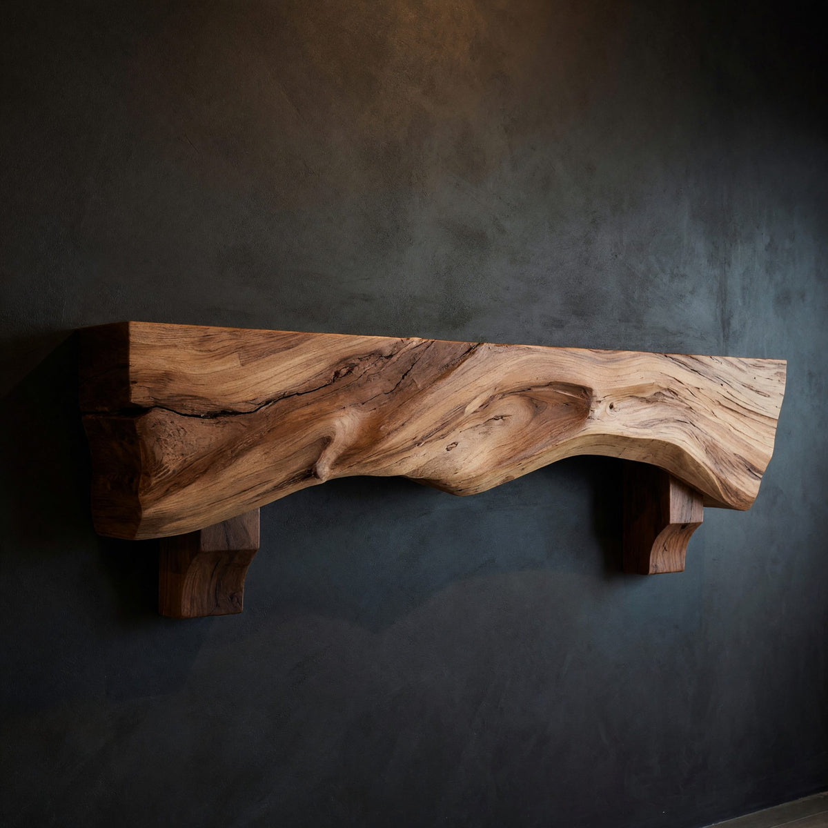 Natural wood grain detail