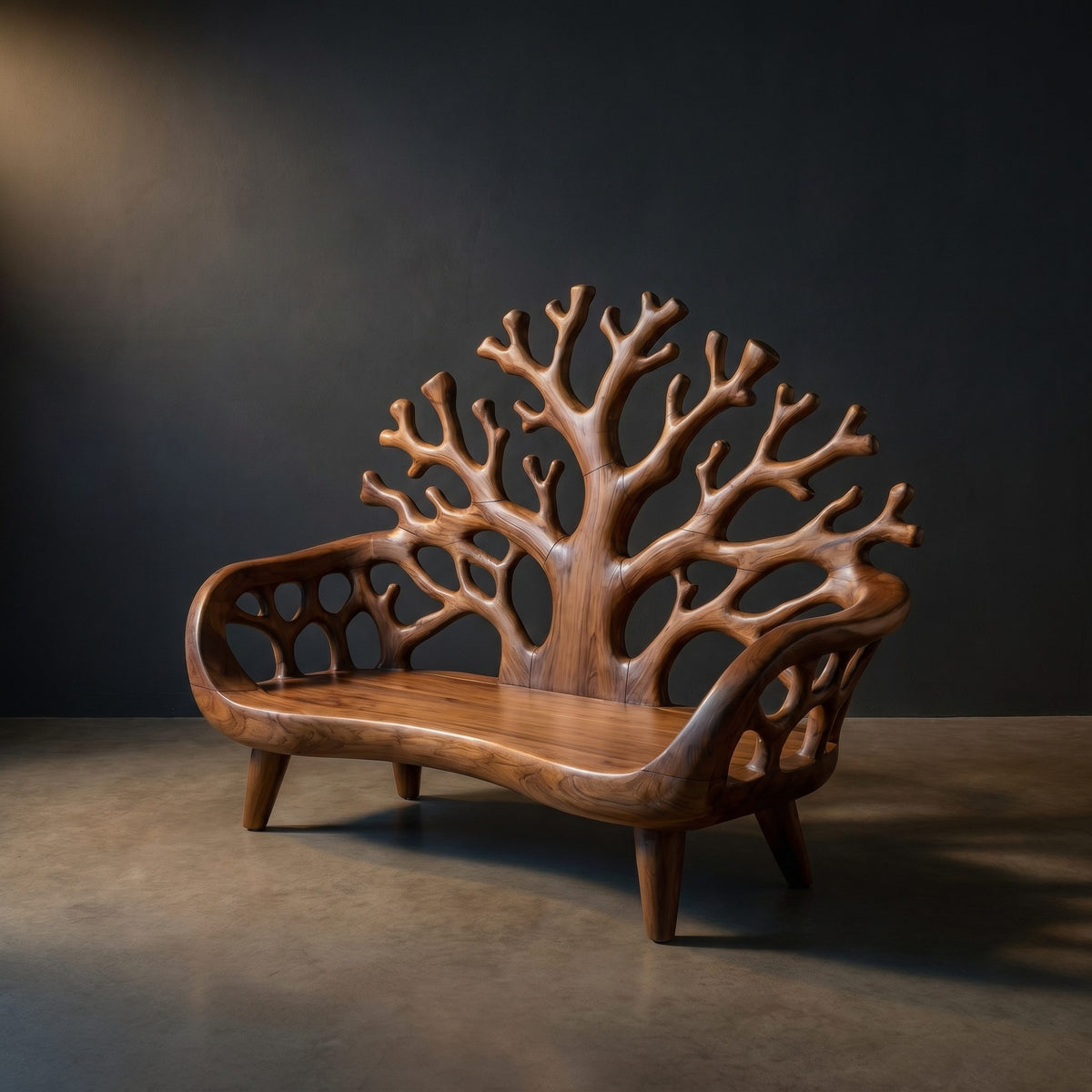 Natural wood grain detail