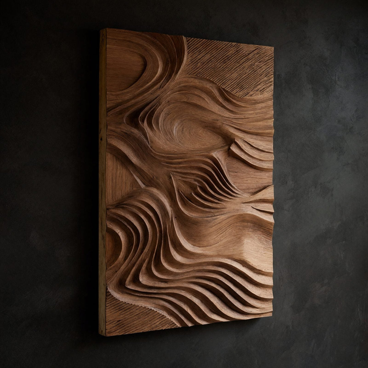 Natural wood grain detail