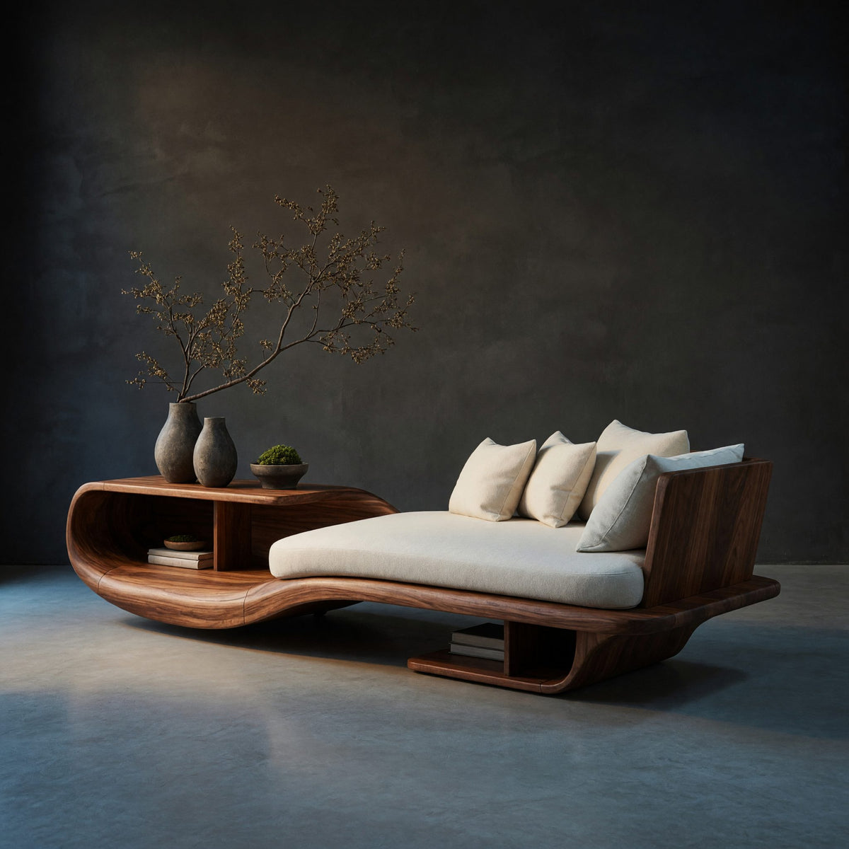 Natural wood grain detail