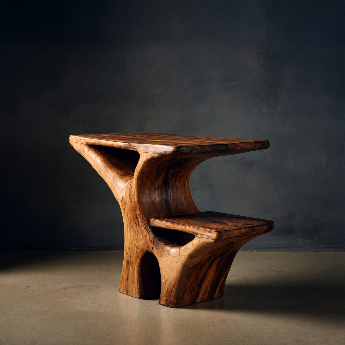 Natural wood grain detail