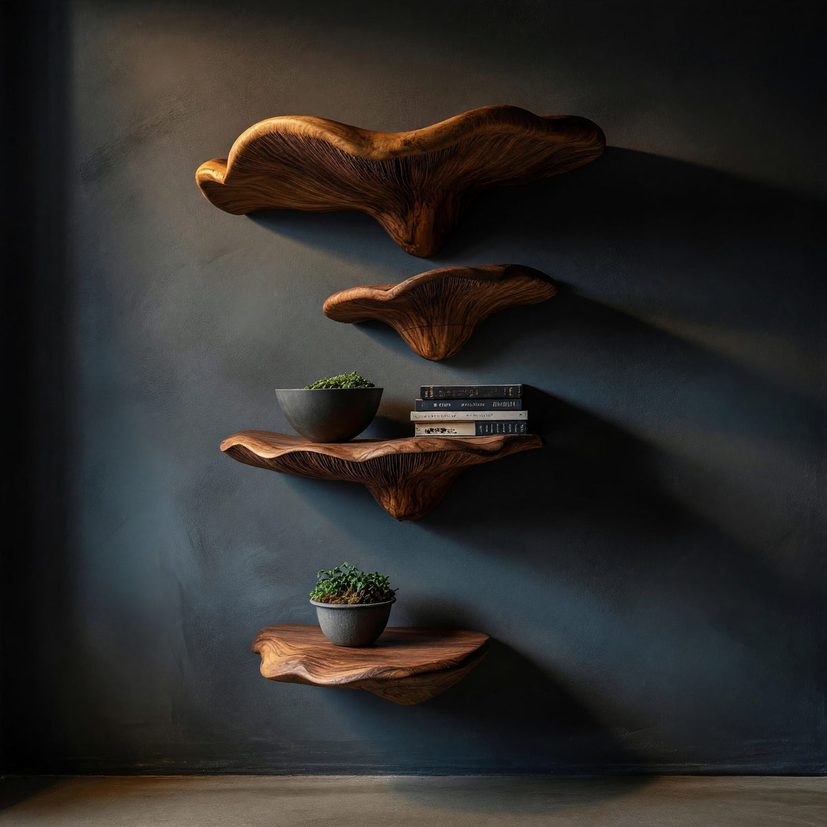 Natural wood grain detail