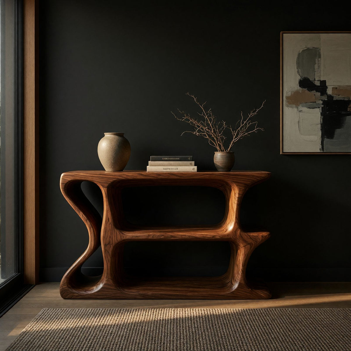 Natural wood grain detail