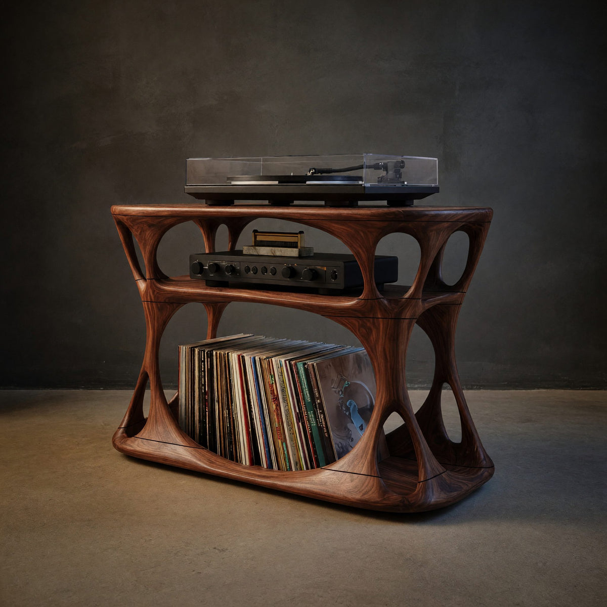 Natural wood grain detail